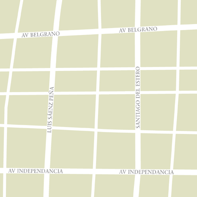 Map of Buenos Aires Hotel Locations