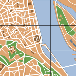 Mainz Map : City Street Map Selection
