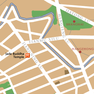 Map of Shanghai Hotel Locations