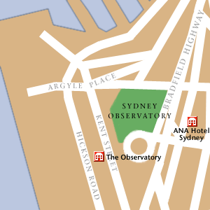Map of Sydney Hotel Locations