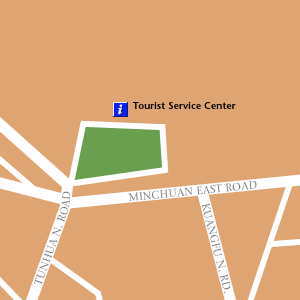 Map of Taipei Hotel Locations